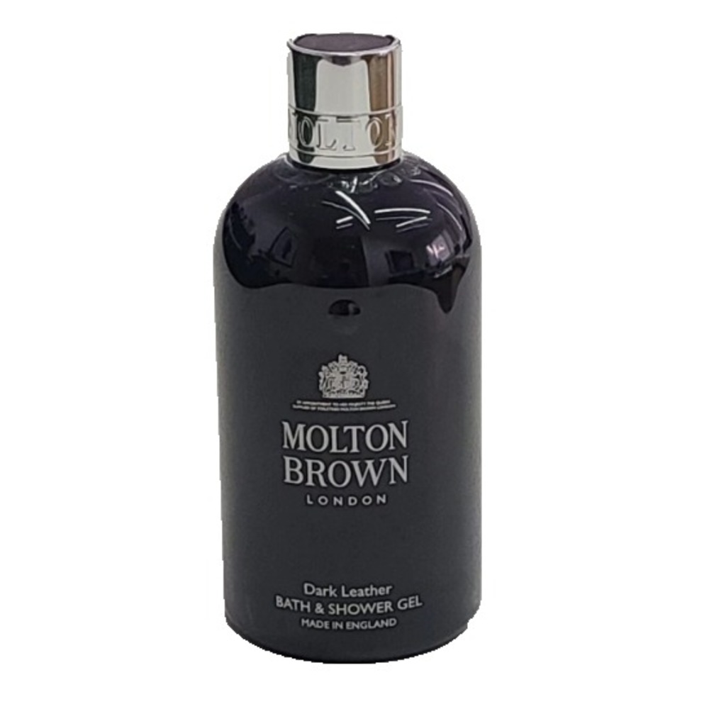 Molton Brown London Dark Leather Bath & Shower Gel 10 oz / 300 ml Body Wash NEW